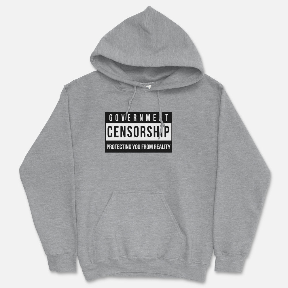 Government Censorship Hooded Sweatshirt