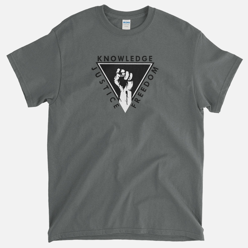 Knowledge, Justice, Freedom T-Shirt