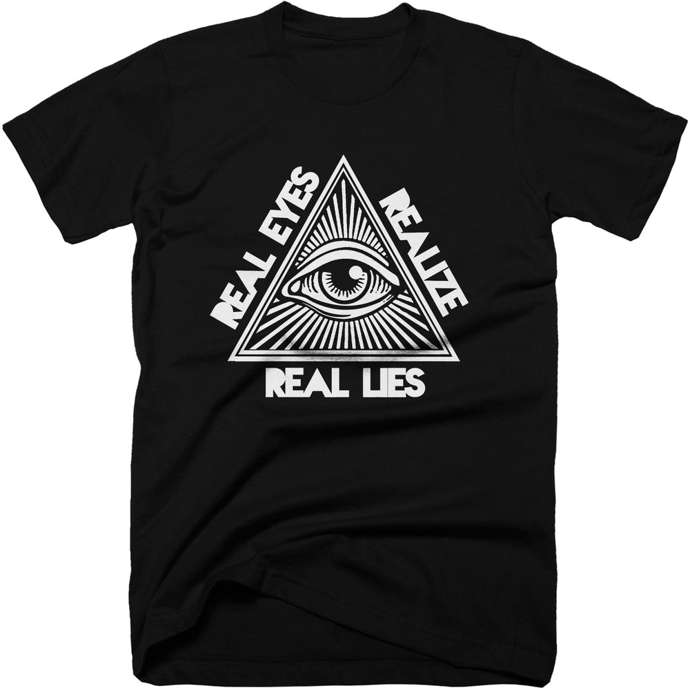 On Sale - Real Eyes, Realize, Real Lies - (Black, XL)